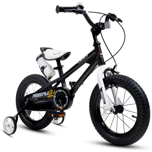 18 In Black BMX Bike with Kickstand O91538