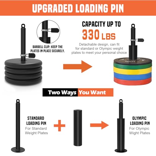 Cable Pulley System Gym with LAT Pull Down Bar and Loading Pin O450
