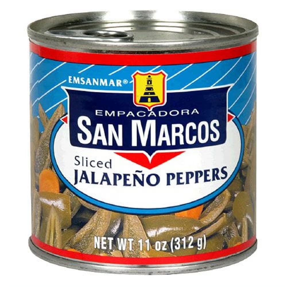 Sliced Jalapeno Peppers, 11-Ounce Cans (Pack of 12) S56264