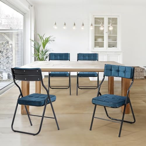 Padded Folding Chairs 4 Pack I848711