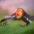 Halloween Outdoor Zombie Groundbreaker Decoration with Sound and Flashing Eyes Q40950