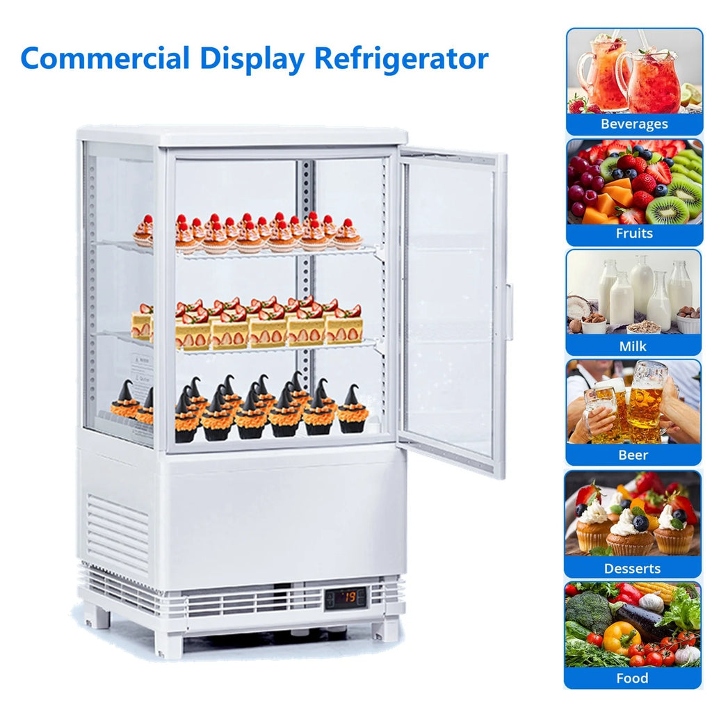 2.1 Cu.Ft Single Door Countertop Refrigerated Display Case D427045