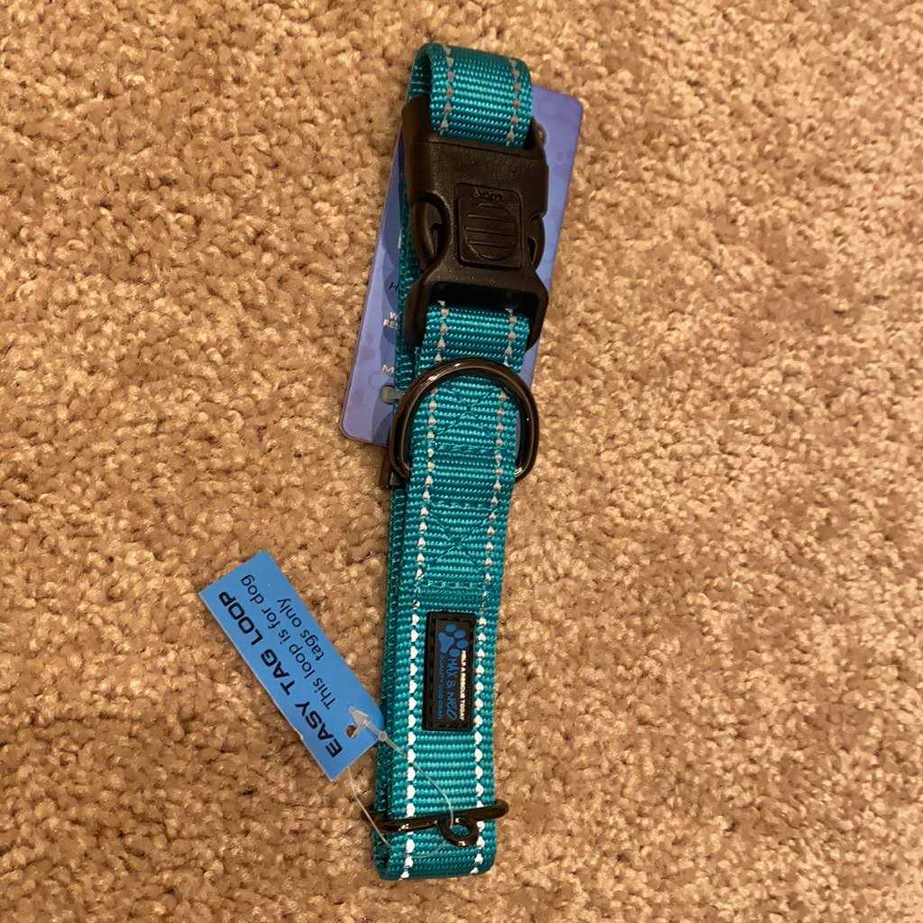 Reflective Nylon Dog Collar H476
