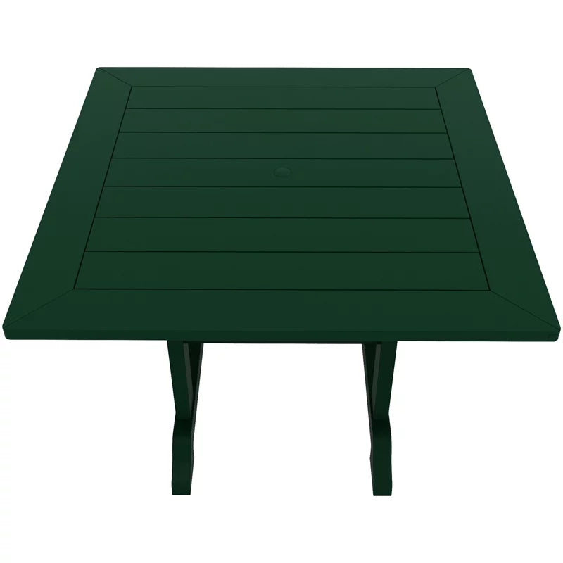 5-Piece Square Table and Adirondack Chair Dining Set X531
