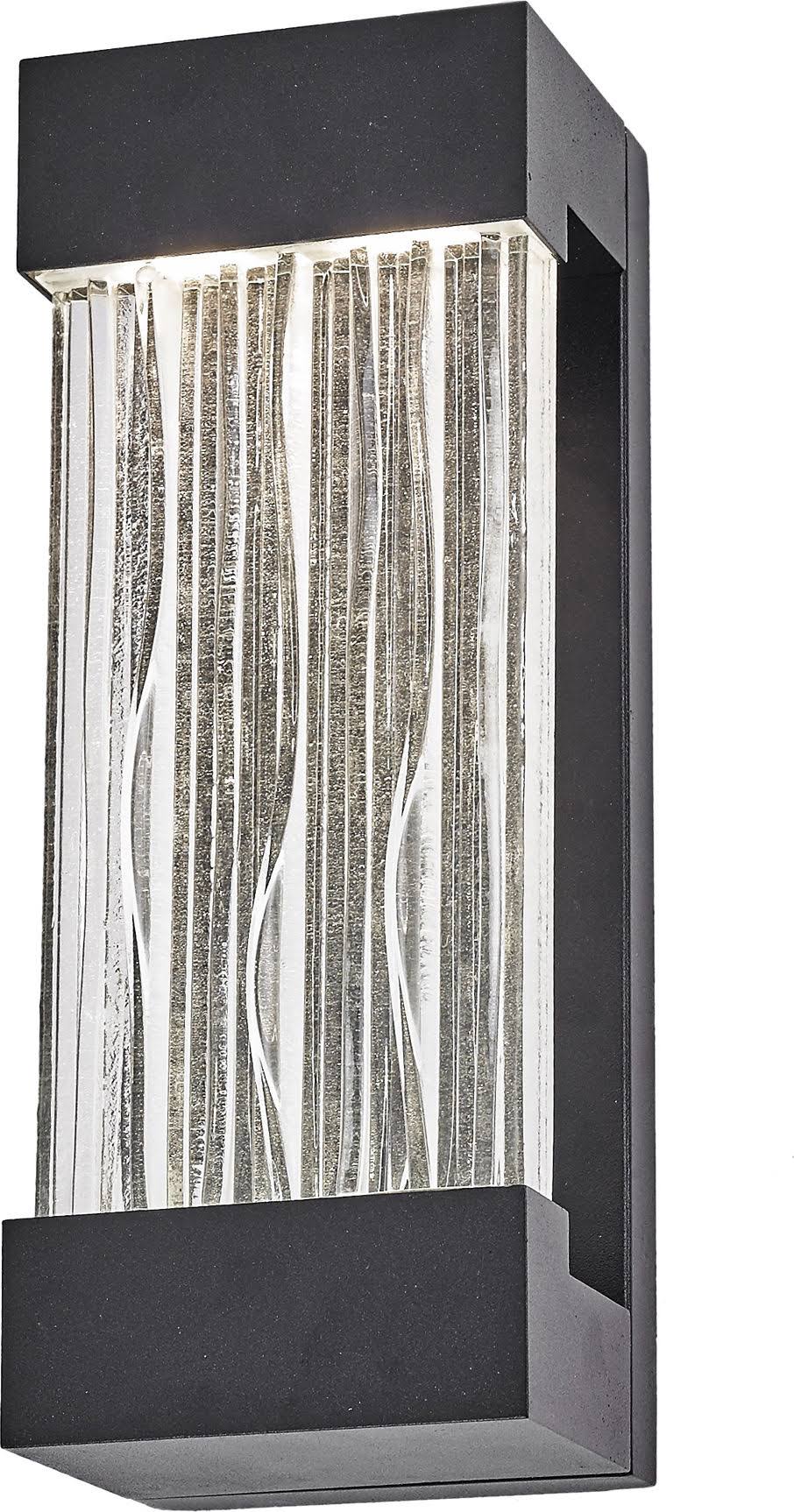 Black Outdoor Wall Light Q342