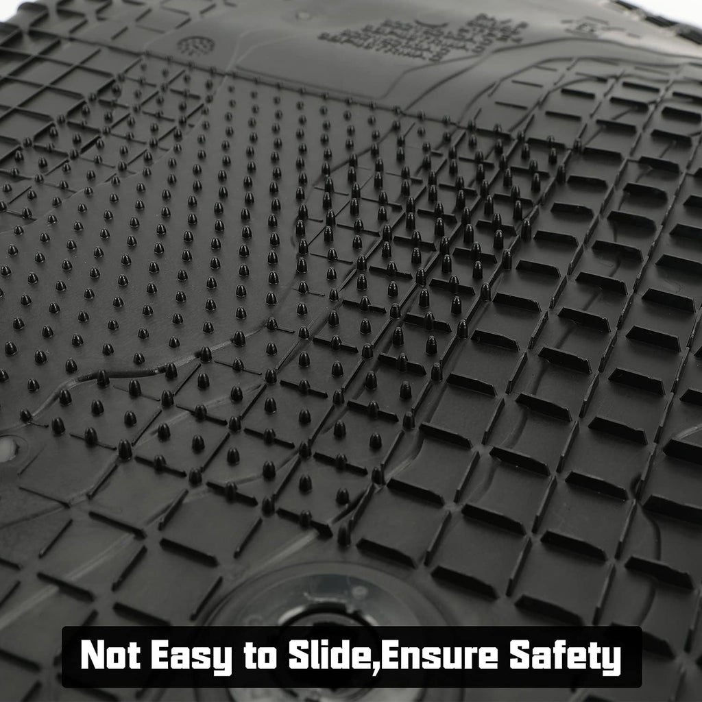 Black 2 Door TPE Floor Mats Set D55608