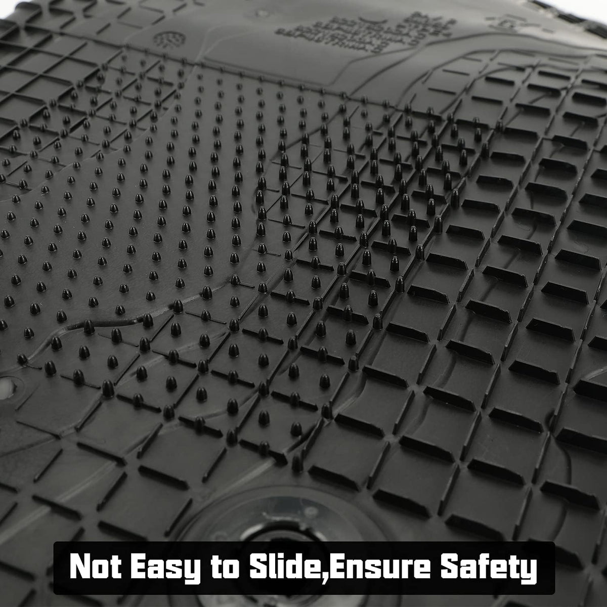 Black 2 Door TPE Floor Mats Set D55608