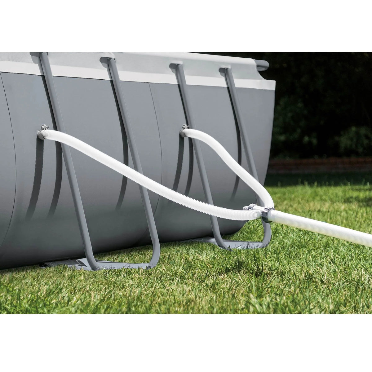 24' x 12' x 52 Rectangular Frame Swimming Pool with Pump T302