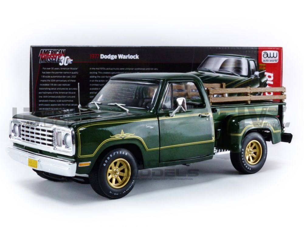 Medium Green Stepside Pickup Truck S3551