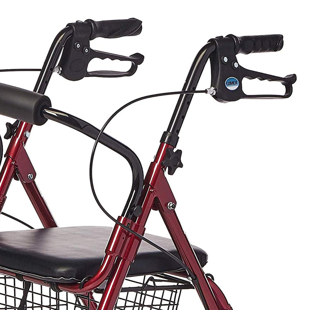 Small & Narrow Rollator Walker with Seat J3521