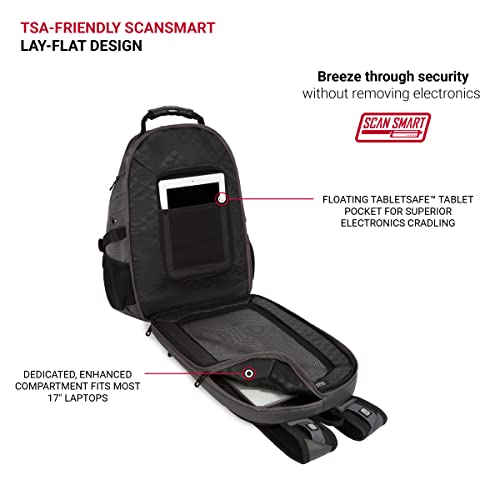 Black 19-Inch Laptop Backpack E9692