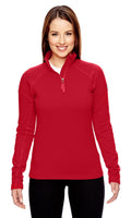 Team Red Stretch Fleece Half-Zip P1840