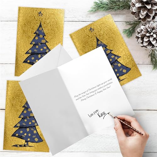 16 Christmas Greeting Cards with Envelopes B731