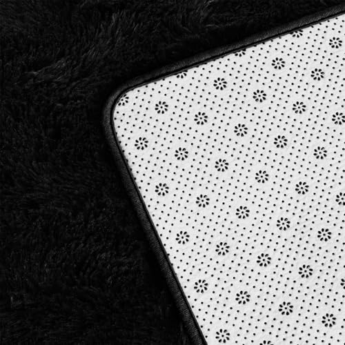Light Grey 6 x 9 Shag Area Rug E188