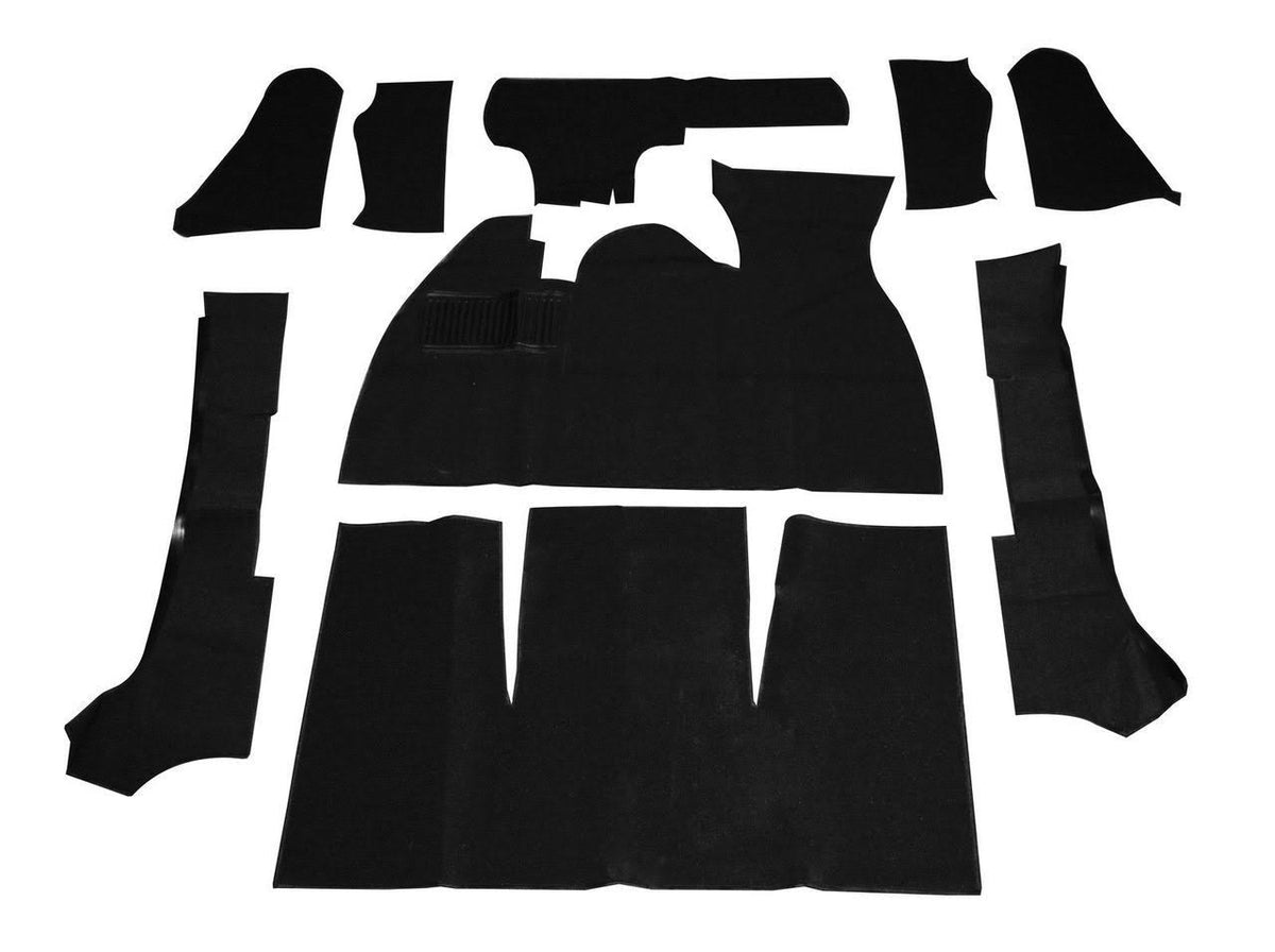 Black 9-Piece Carpet Kit R82324