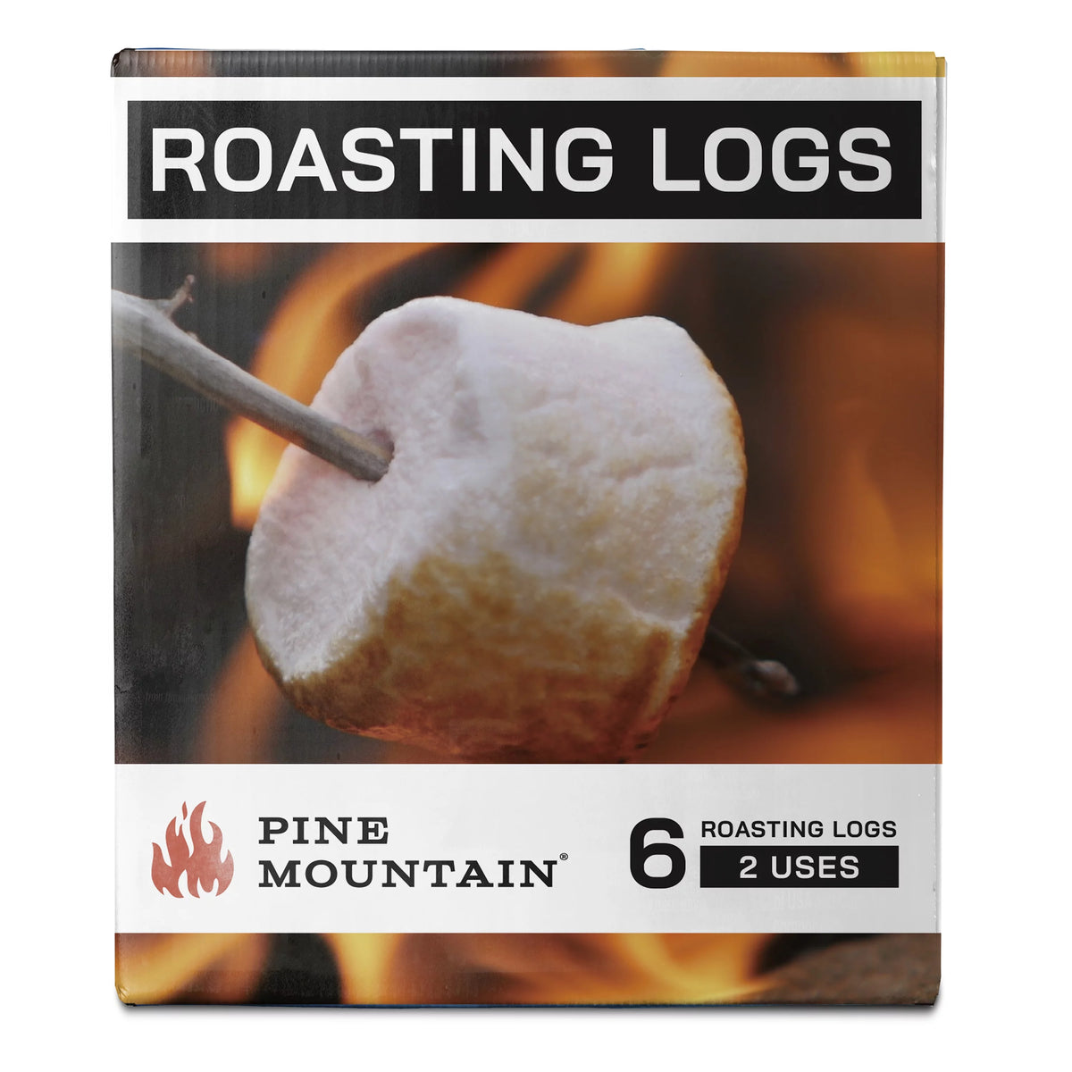 6 logs Food-Safe Cooking Firelog U200