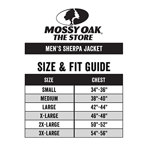 Men's Sherpa Fleece Lined Camo Hunting Jacket O101