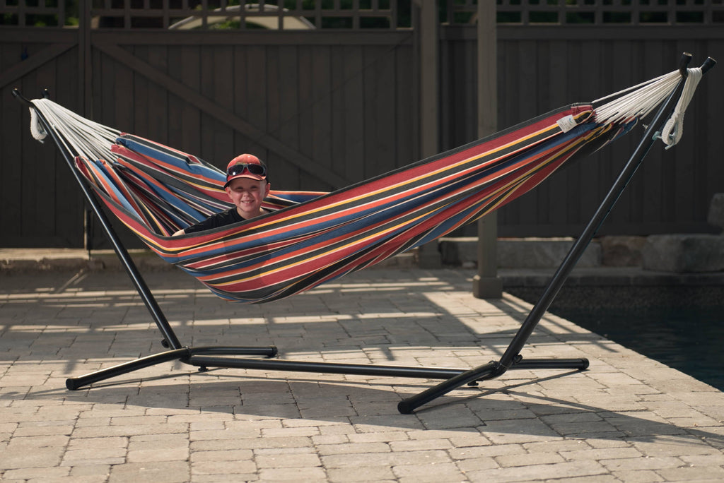Oasis Double Hammock with Stand P655460