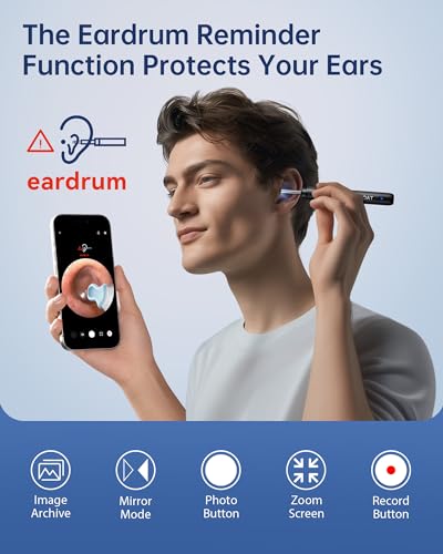 Ear Cleaner with Camera, 6 LED Lights and 10 Ear Picks B288