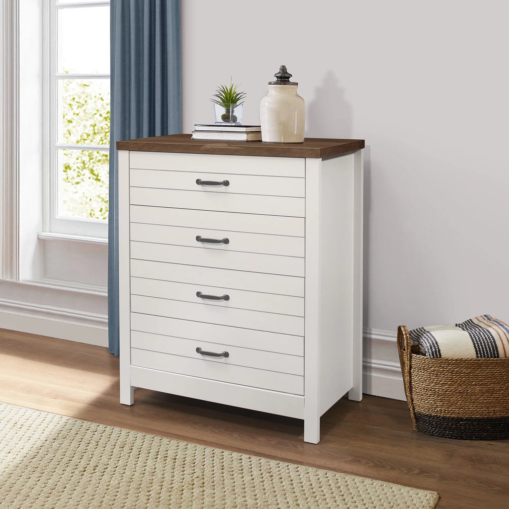Espresso 4-Drawer Dresser V6221