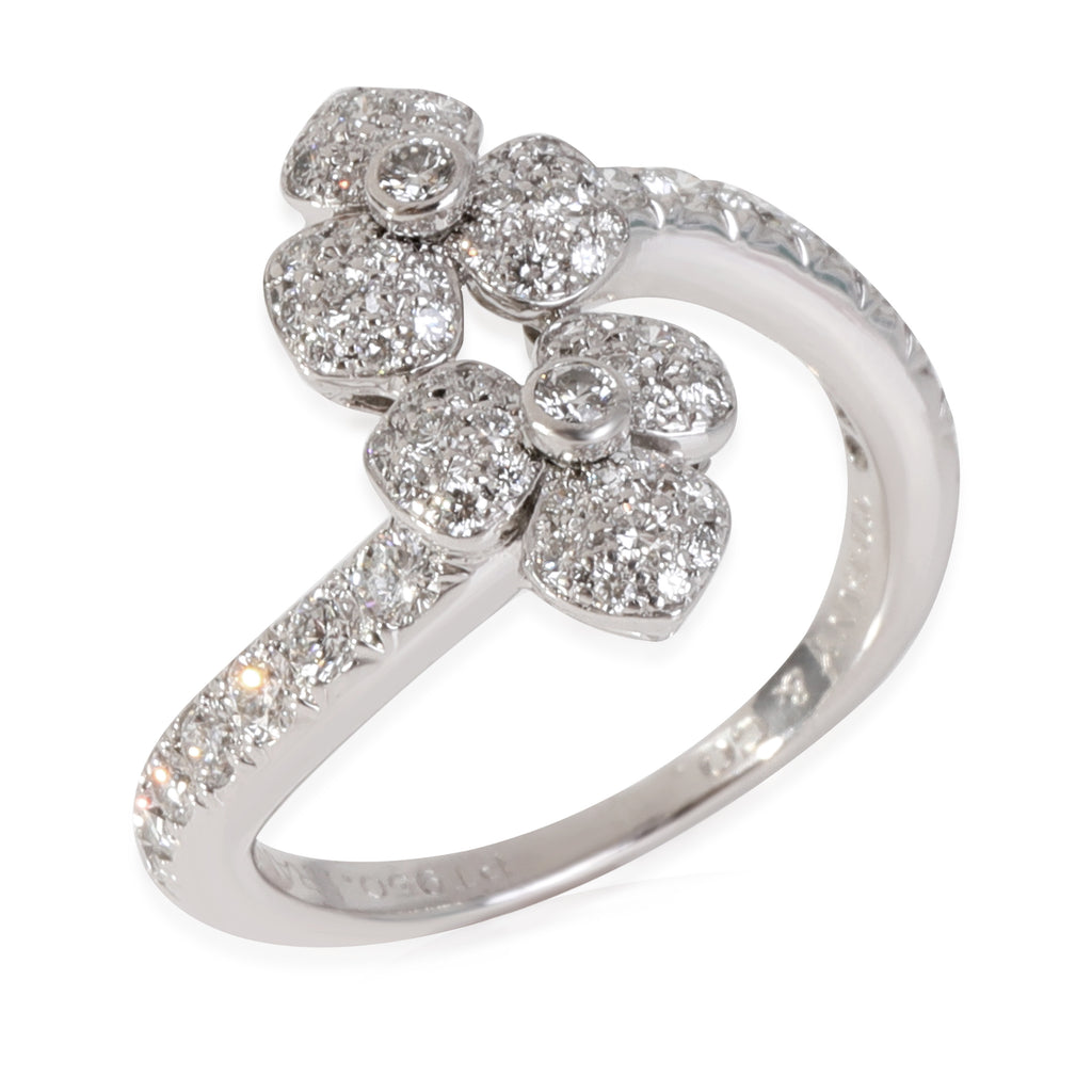 Petal Bypass Diamond Ring in 950 Platinum 0.65 CTW Z292738