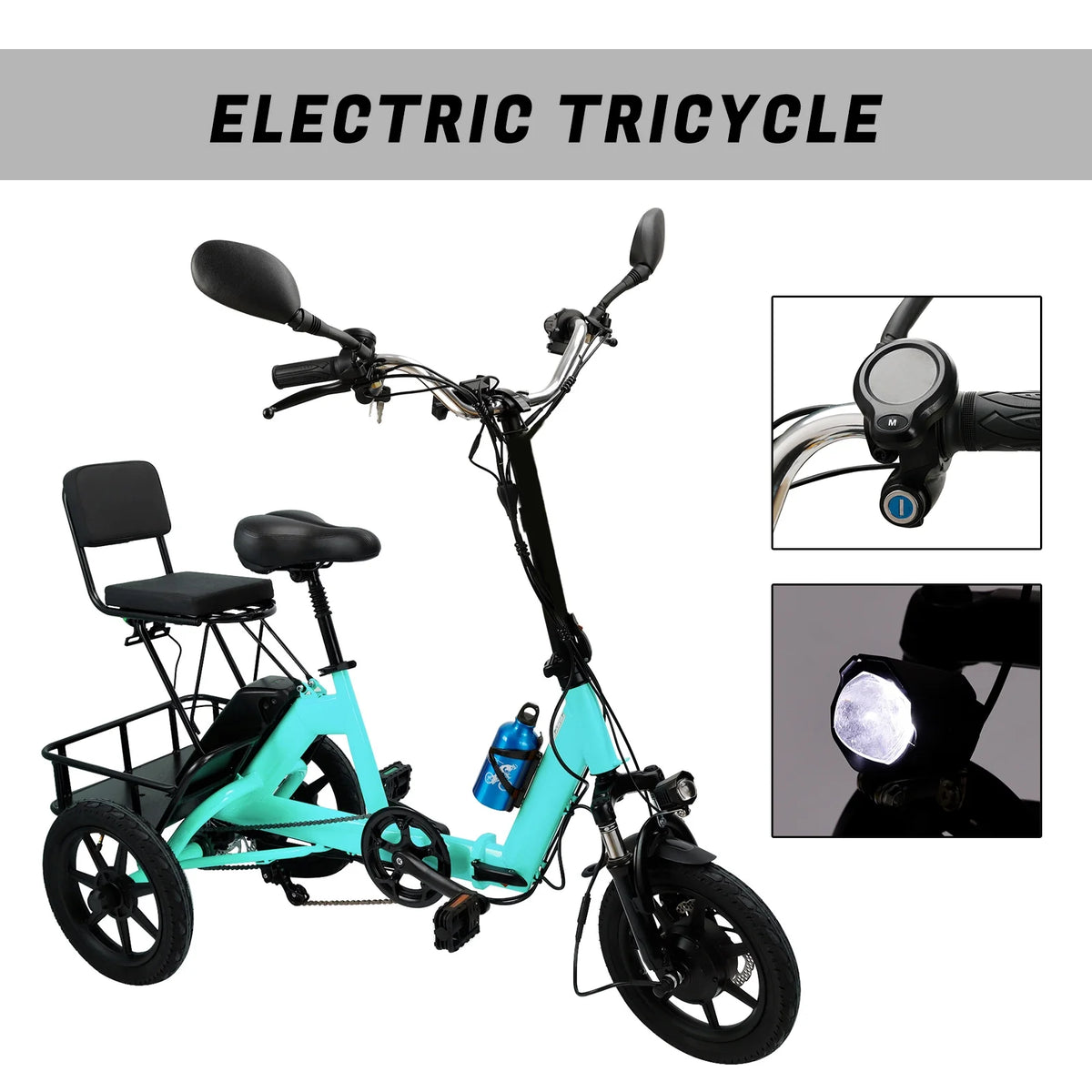 Electric Folding Trike 48V 350W Z3290