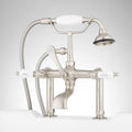 Nickel Deck Mounted Tub Filler Faucet D941