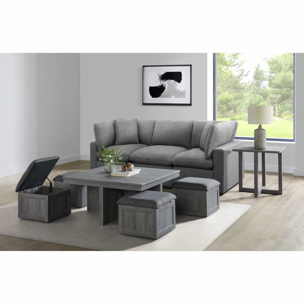 Grey End Table R93374