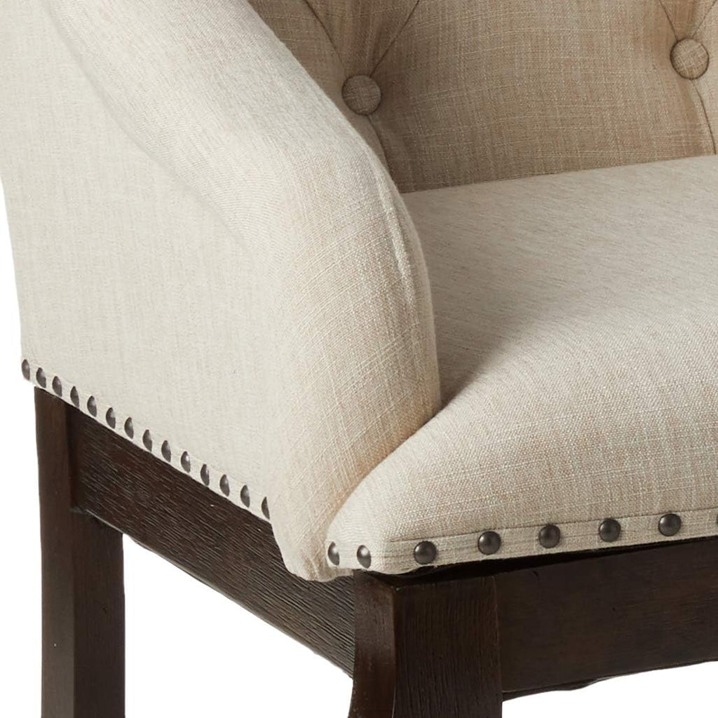 Antique Java and Cream Arm Chairs (Set of 2) X740