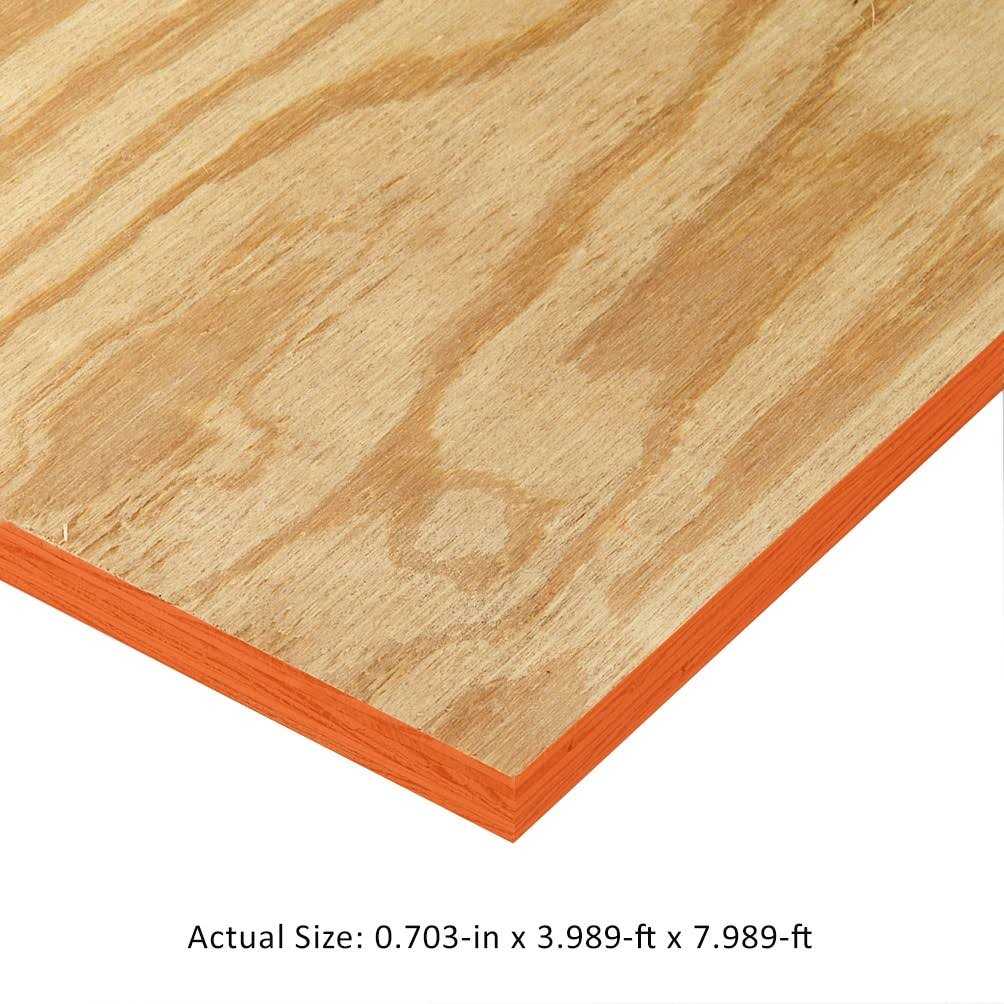 23/32-in x 4-ft x 8-ft Pine Sanded Plywood K35030