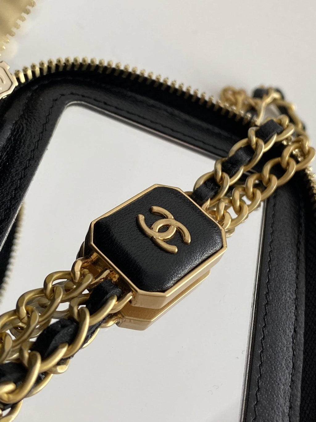 Black Small Vanity Bag 4.3in/11cm L792