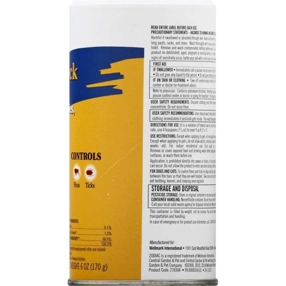 Flea & Tick Powder for Dogs A6290