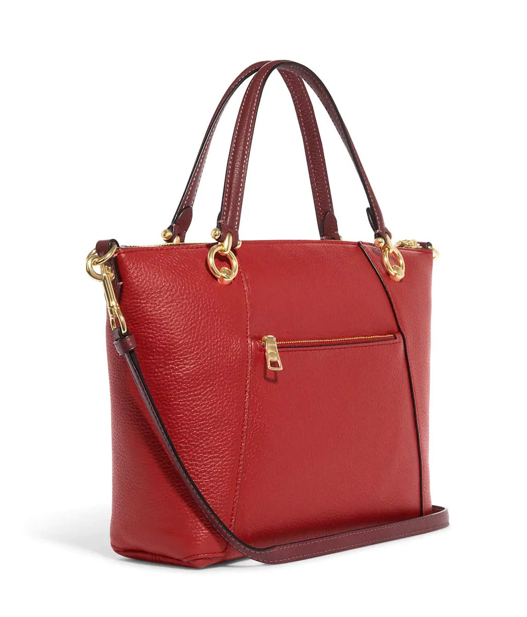 Red Satchel Crossbody M2259