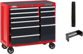 Red 41-Inch Rolling 10 Drawer Tool Cabinet L761