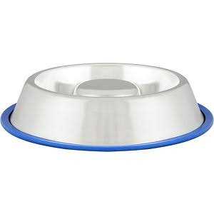Slow Feed Anti Bloat Dog Bowl with Silicone Base I830