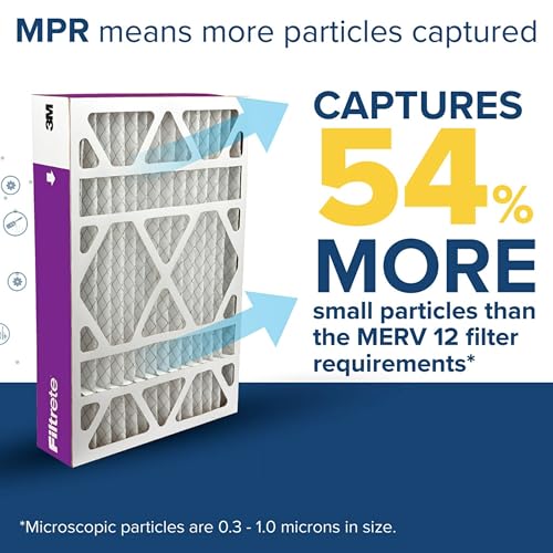 20x25x4 MERV 12 Electrostatic Air Filter, 2-Pack D8129