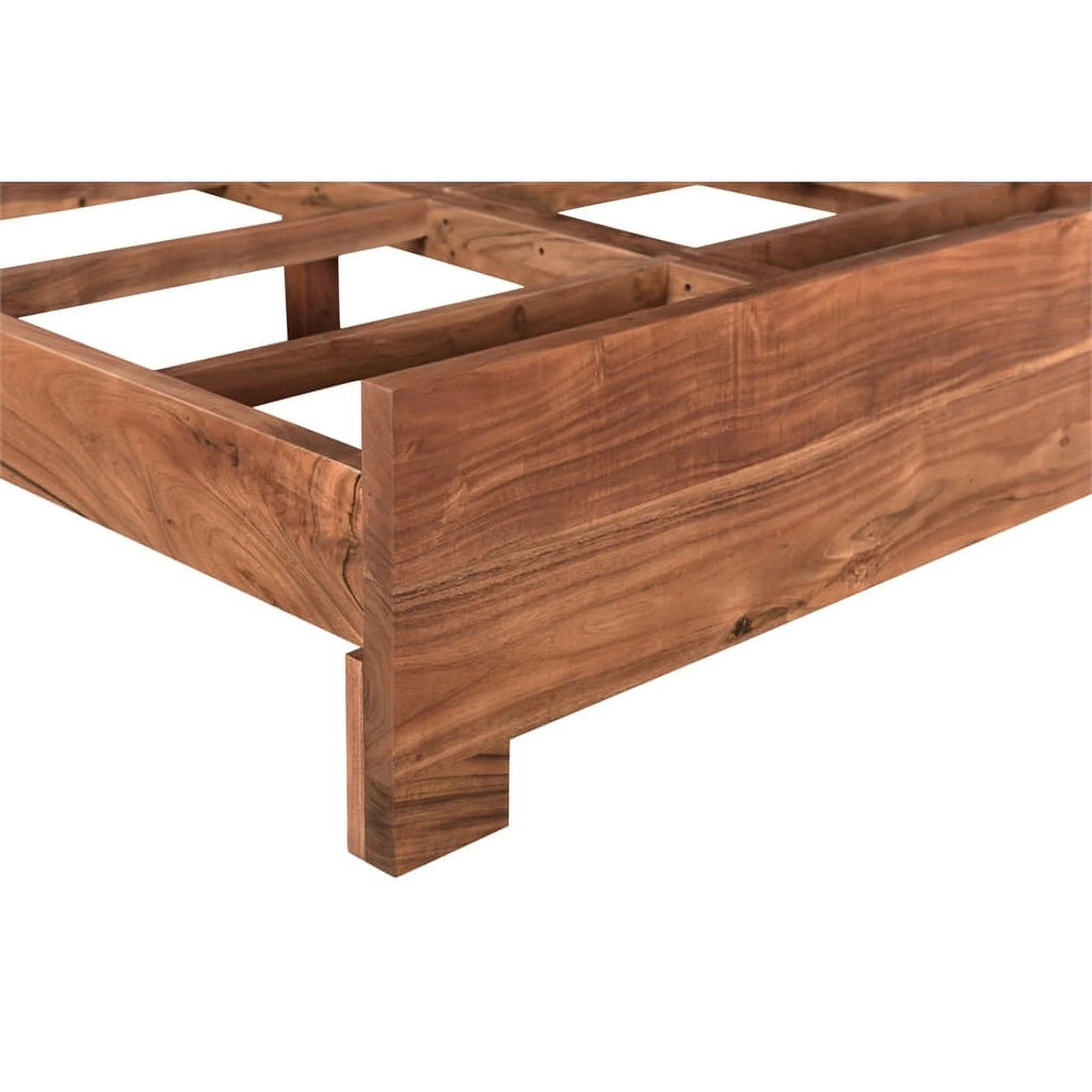 Solid Wood Queen Panel Bed Z17570