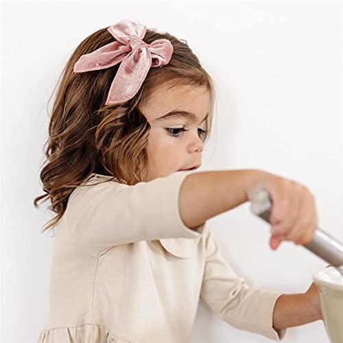 Large Velvet Hair Clips Barrettes (12 PCS) G251