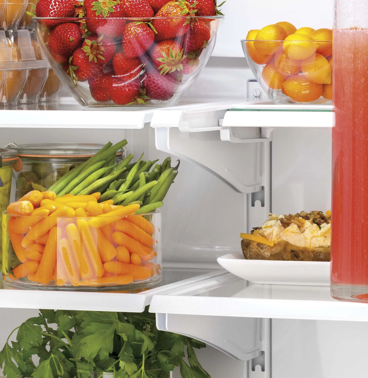 Slate 33" Counter Depth French Door Refrigerator with 17.5 cu. ft. Capacity T9382