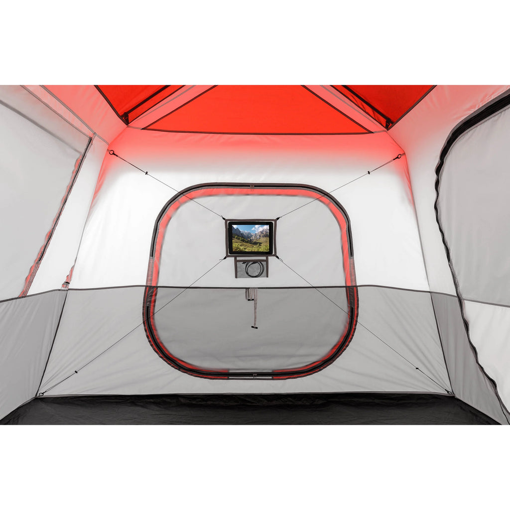 13' x 9' 8-Person Instant Cabin Tent with LED Lights F43208