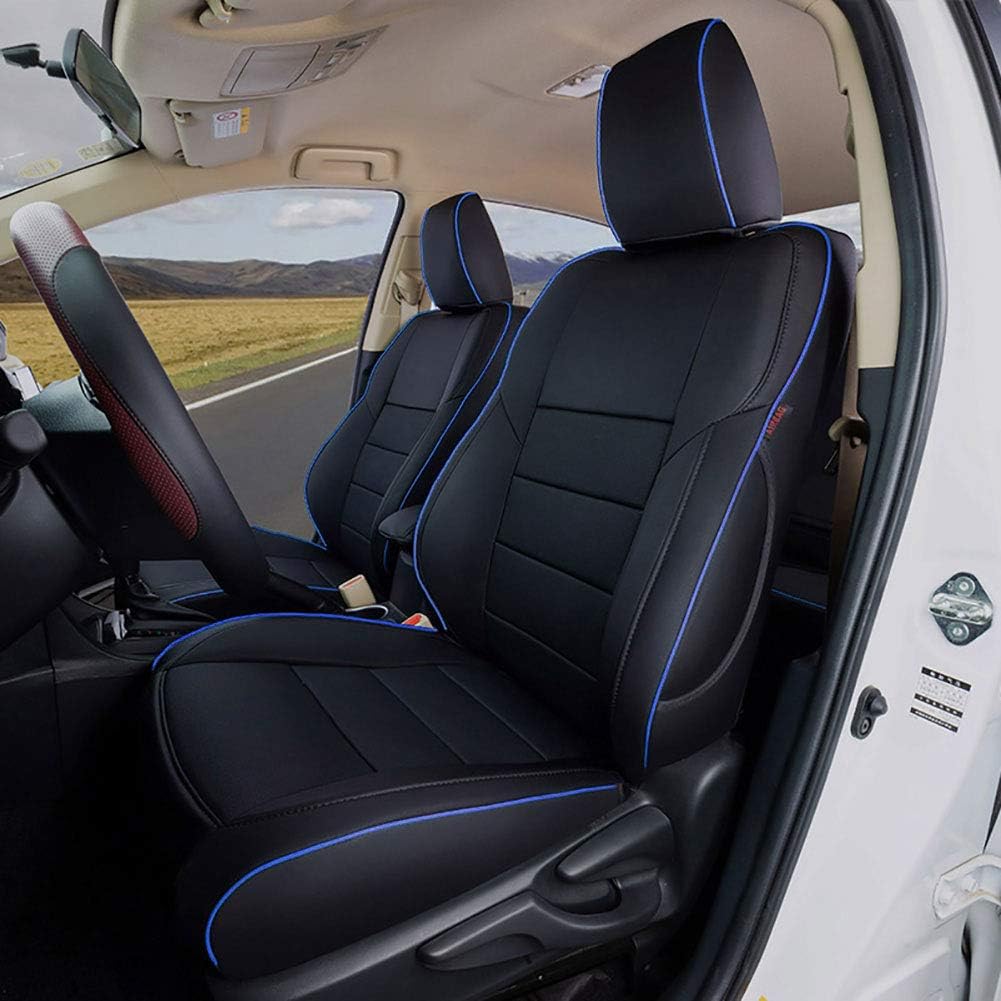Neoprene Seat Covers for 2015-2020 Ford F150 SuperCrew Crew Cab (Black) F50984