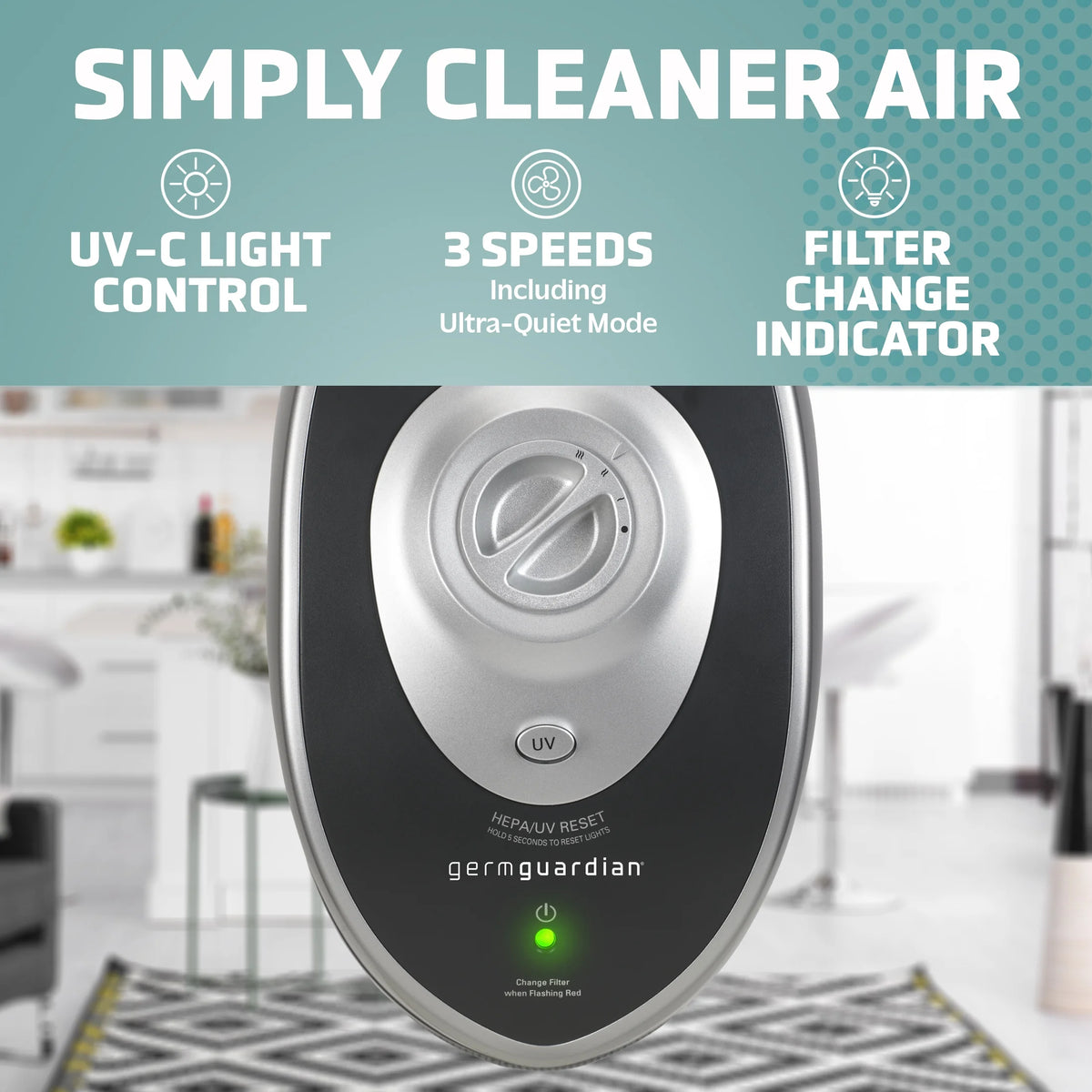 Black HEPA Air Purifier X75292