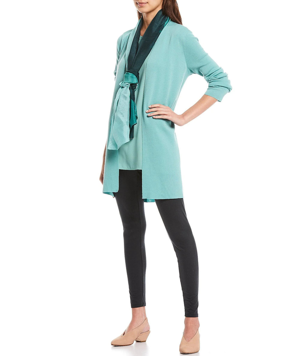 Ultrafine Merino Wool Straight Cardigan W9800
