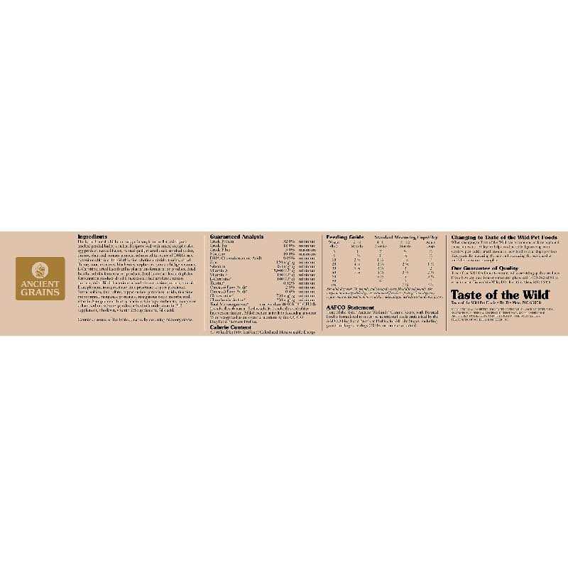 Ancient Grains Dry Dog Food C556