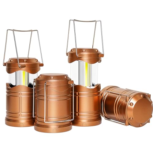 4 Pack Gray LED Camping Lantern X297