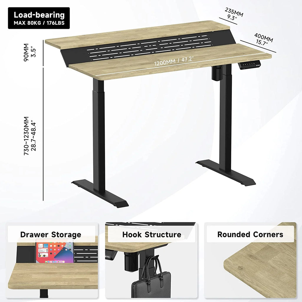 Electric Height Adjustable Standing Desk V817