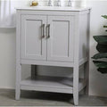 24x22 Single Bathroom Vanity Set Gray S234872