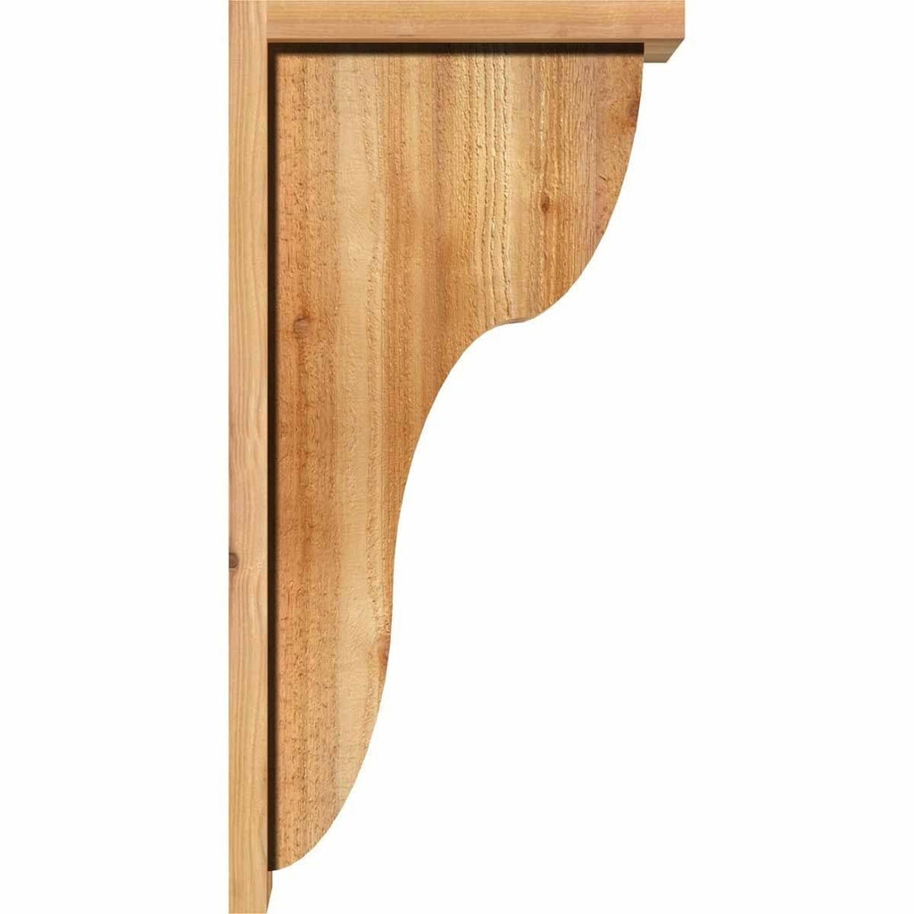 Rough Sawn Corbel with Backplate F1997