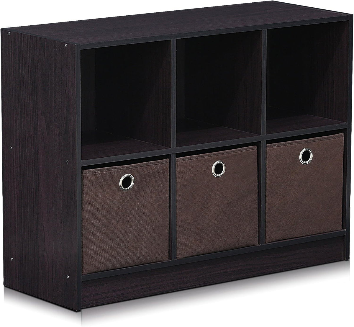 White/Light Pink 3x2 Cubic Bookcase Storage Shelves P511