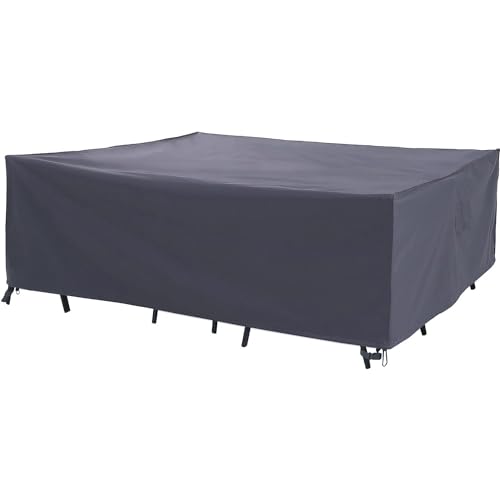 600D Waterproof Outdoor Sofa Cover for Rectangle Table and Chair Set V52334